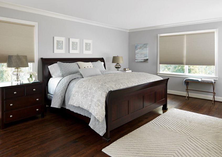 Destin blackout shades bedroom